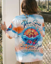 SMELL THE SEA AND FEEL THE SKY COMPASS ALL OVER PRINT - TLTW3105233