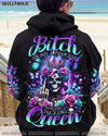 I'M THE F QUEEN LADY SKULL ALL OVER PRINT - TLNO1412232