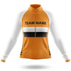 Custom Team Name M2 Orange - Women's Cycling Kit