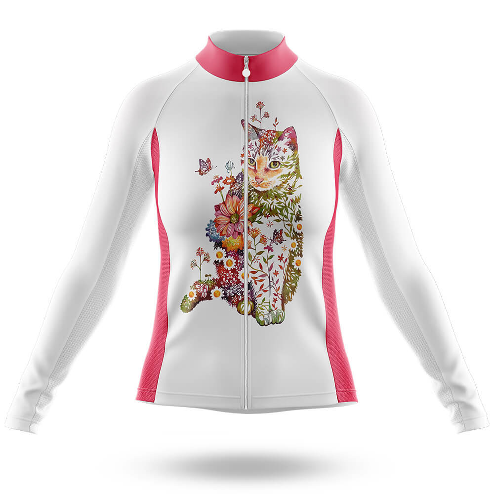 Floral Cat - Women's Cycling Kit