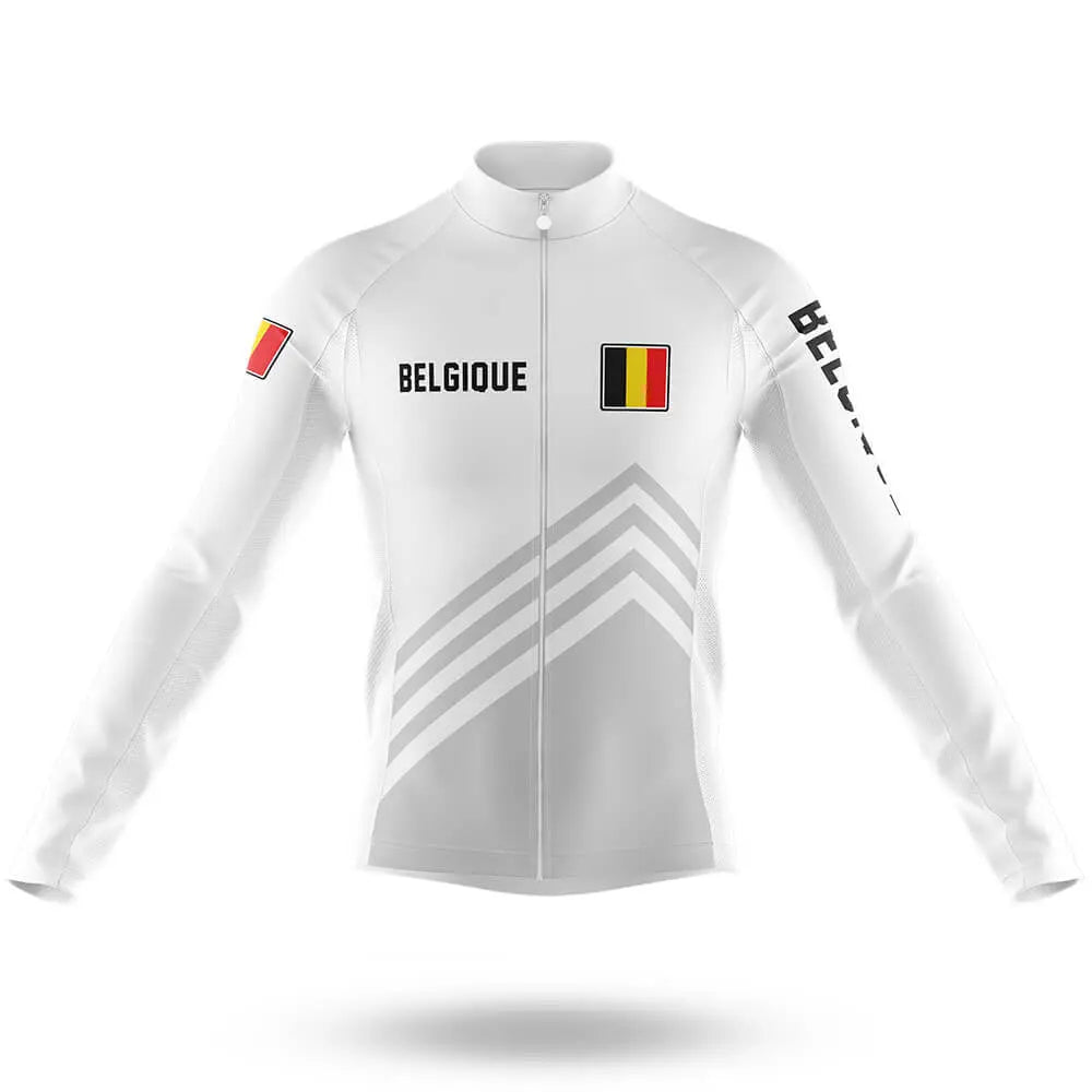 Belgique S5 White - Men's Cycling Kit
