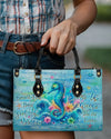 Bigcrowns SMELL THE SEA FEEL THE BREEZE LEATHER HANDBAG T1408244
