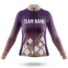 Custom Team Name V19 Violet - Women's Cycling Kit