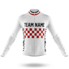 Custom Team Name M7 White - Men's Cycling Kit