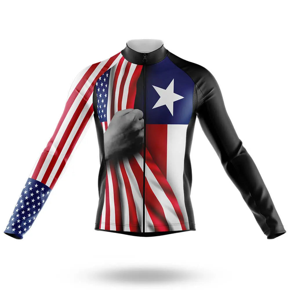 American Flag - Texas - Men's Cycling Kit
