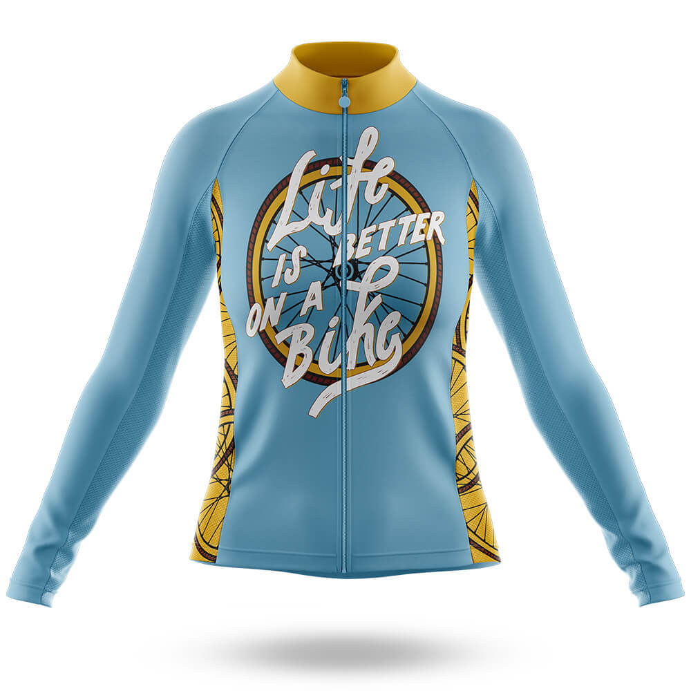 Life Is Better On A Bike V2 - Women's Cycling Kit