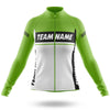 Custom Team Name M1 Green - Women's Cycling Kit