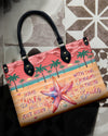 Some Girls Are Just Born Leather Handbag