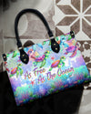 Bigcrowns AS FREE AS THE OCEAN TURTLE LEATHER HANDBAG T1306244