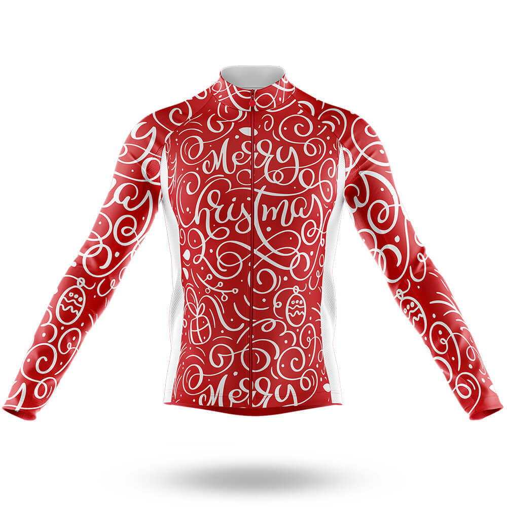 Christmas Swirl - Men's Cycling Kit