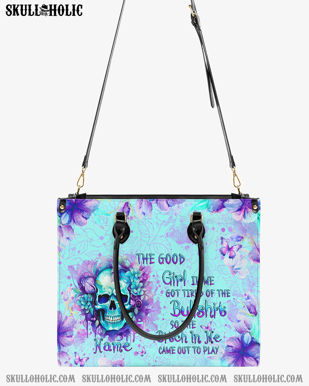 THE GOOD GIRL IN ME LEATHER HANDBAG - YHLN2503241