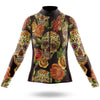 Colorful Sugar Skulls V2 - Women's Cycling Kit
