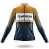Custom Team Name S2 Yellow - Women's Cycling Kit