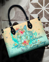 Bigcrowns SALTWATER HEALS EVERYTHING LEATHER HANDBAG T2207244