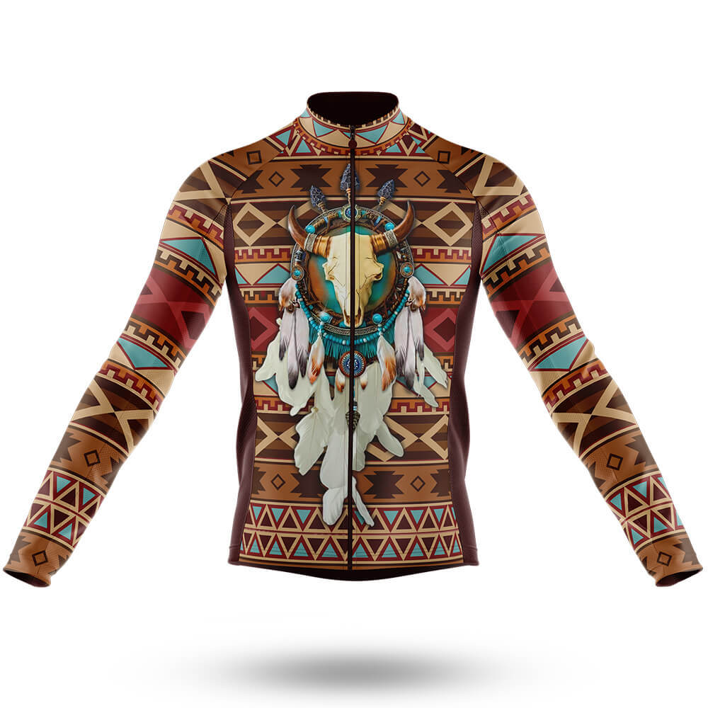 Native Bison Skull - Men's Cycling Kit