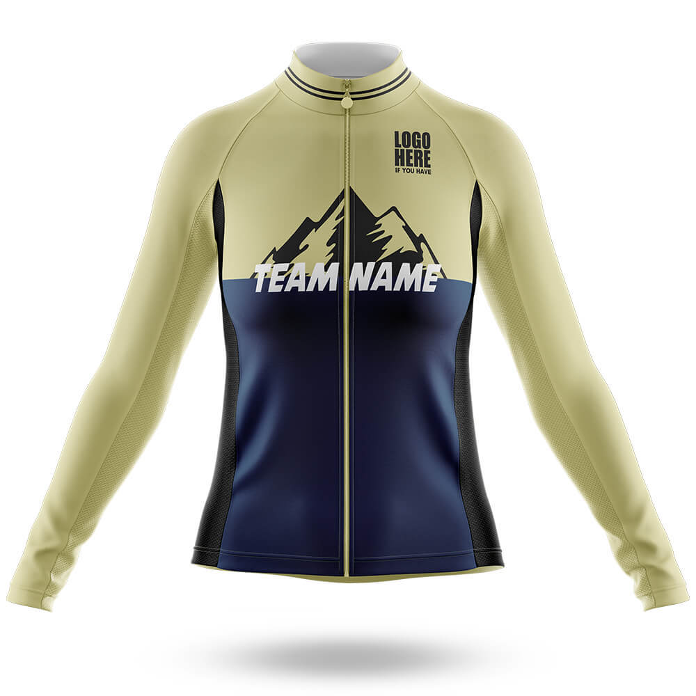 Custom Team Name V3 Navy - Women's Cycling Kit