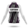 Custom Team Name M5 Dark Purple - Women's Cycling Kit