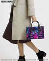 KARMA FAIRY SUGAR SKULL LEATHER HANDBAG - YHHN2203243