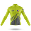 BigCrowns | USA S4 Lime Green Cycling Kit