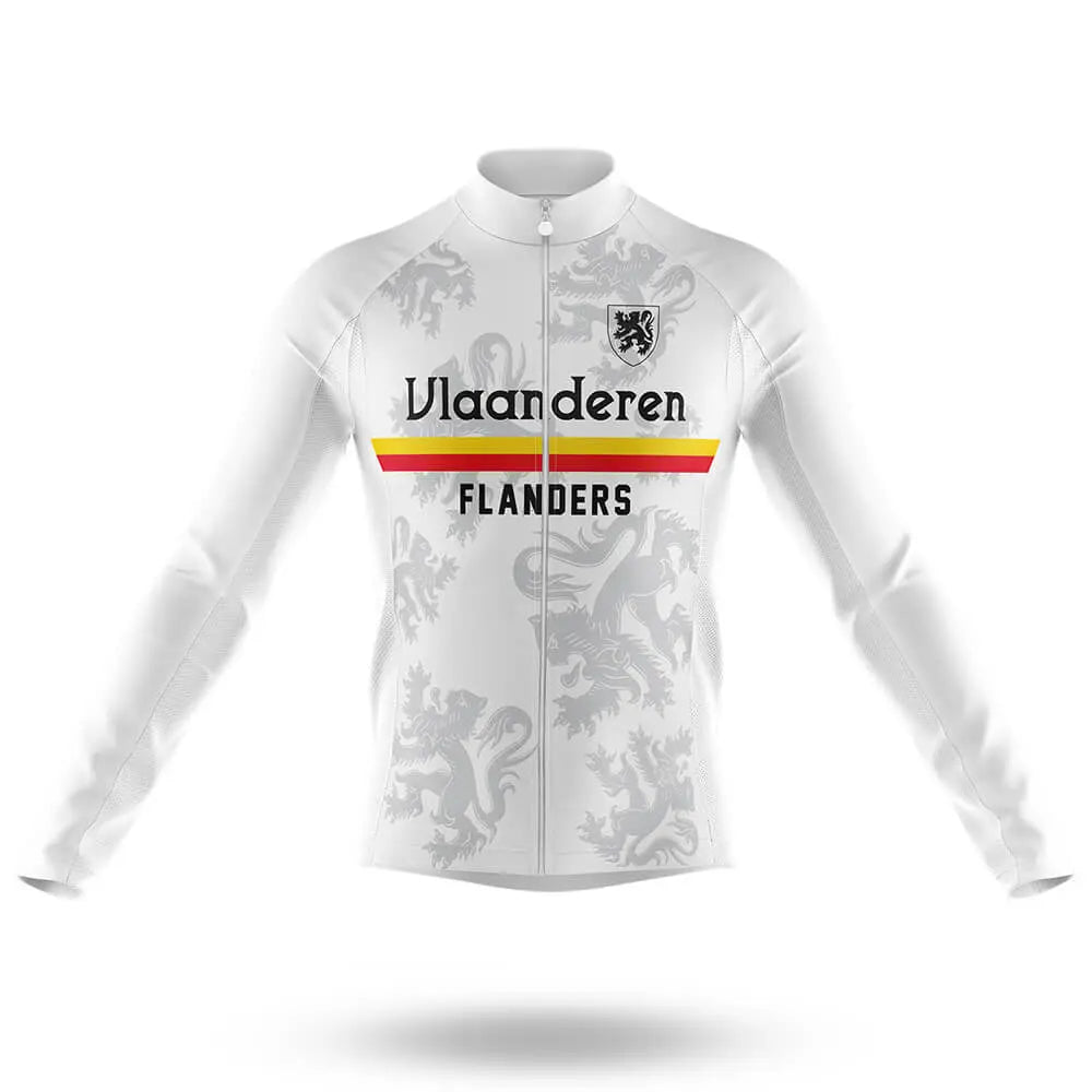Vlaanderen (Flanders) - White - Men's Cycling Kit