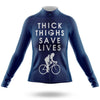 Thick Thighs Save Lives - Women's Cycling Kit
