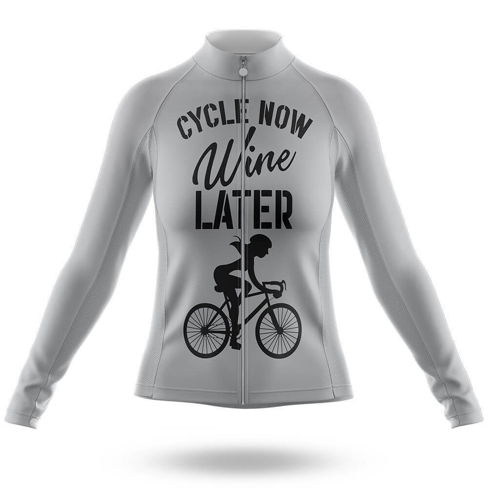 Cycle Now Wine Later - Women's Cycling Kit