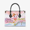 Bigcrowns SANDY TOES SUNKISSED NOSE FLAMINGO LEATHER HANDBAG YHDU2703245