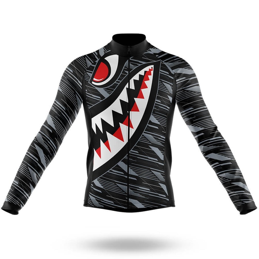 Classic Shark Men's Cycling Jersey Set, Road Bike Cycling Kit for Men, Biking Outfit, Bicycle Suit, Team Racing Uniform