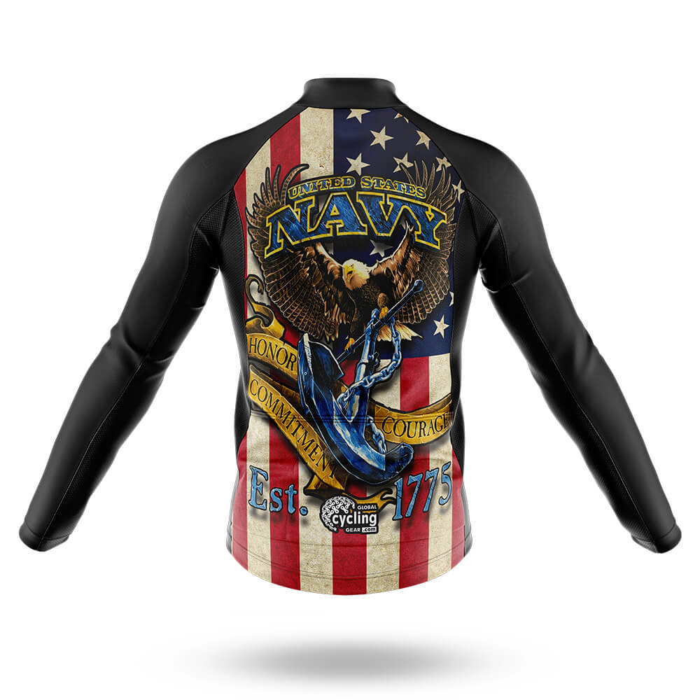 Retro Navy - Men's Cycling Kit