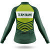 Custom Team Name V20 Green - Women's Cycling Kit