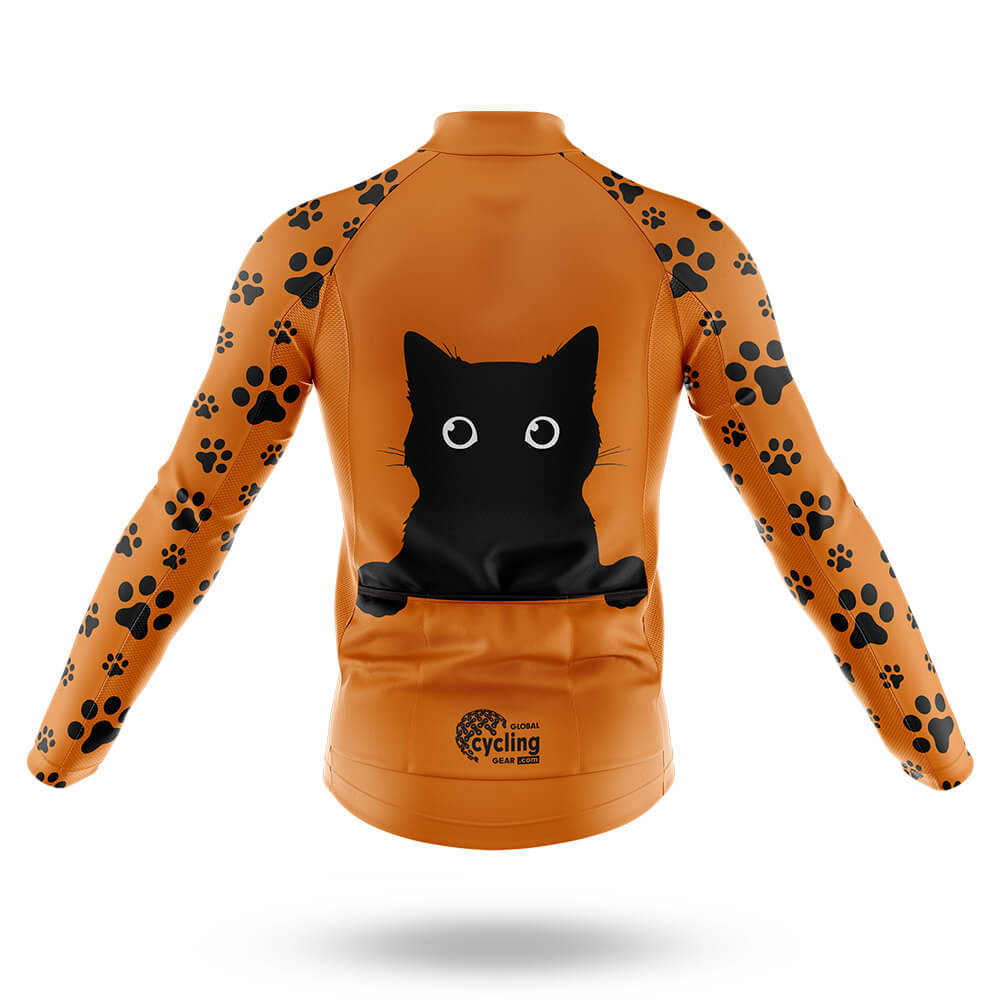 Peeking Black Cat - Men's Cycling Kit