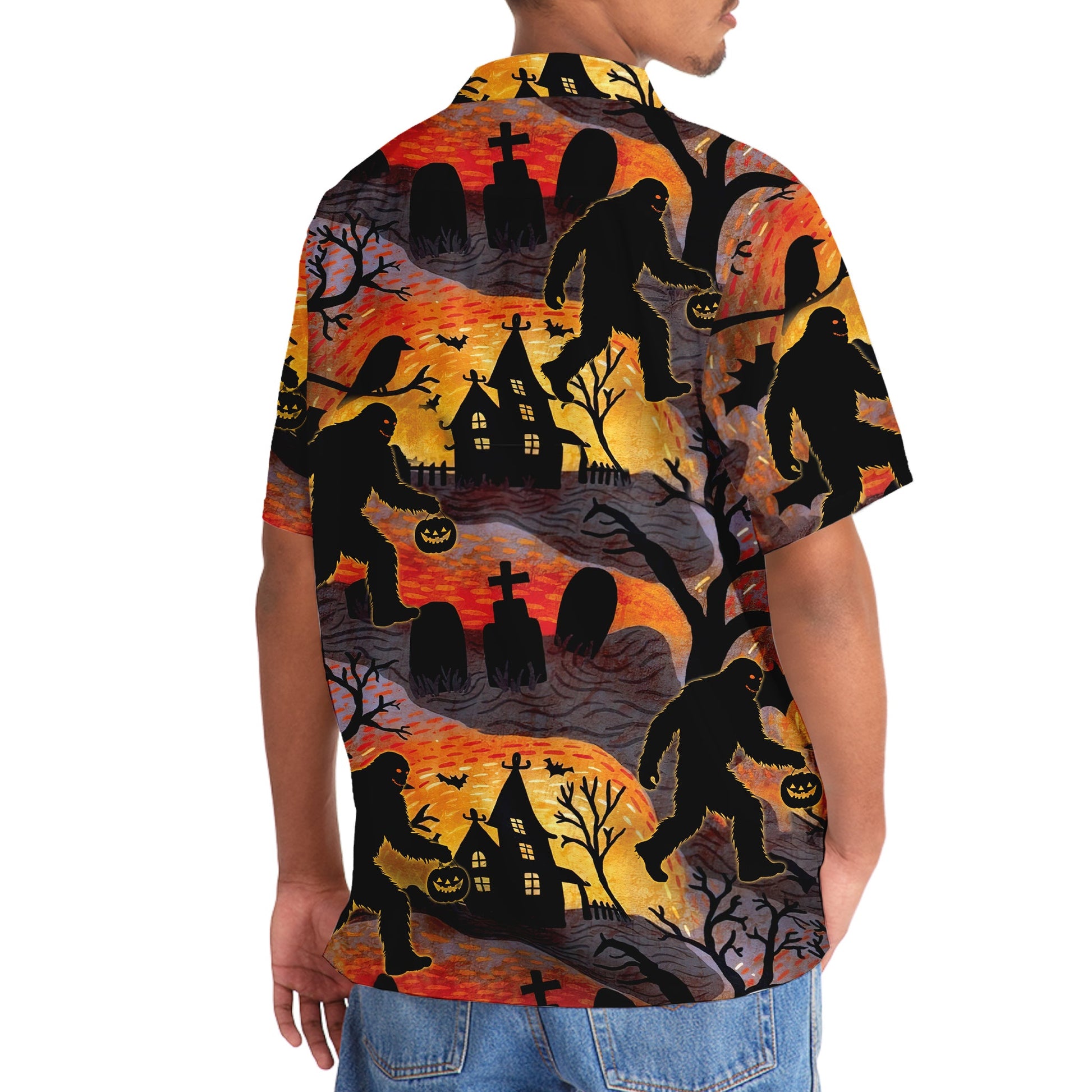 Funny Halloween Sasquatch Bigfoot