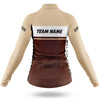 Custom Team Name M1 Brown - Women's Cycling Kit
