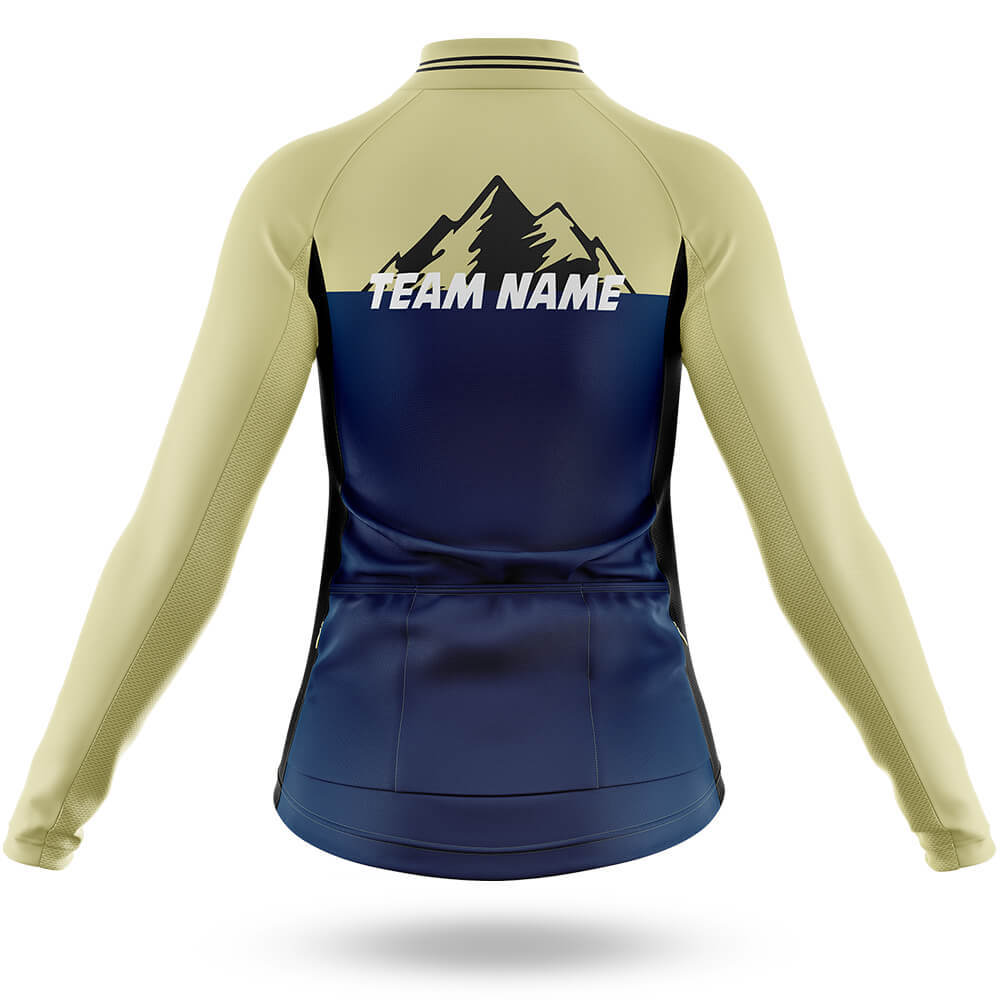 Custom Team Name V3 Navy - Women's Cycling Kit
