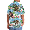 Funny Bigfoots Are On Summer Vacation Hawaiian Shirt