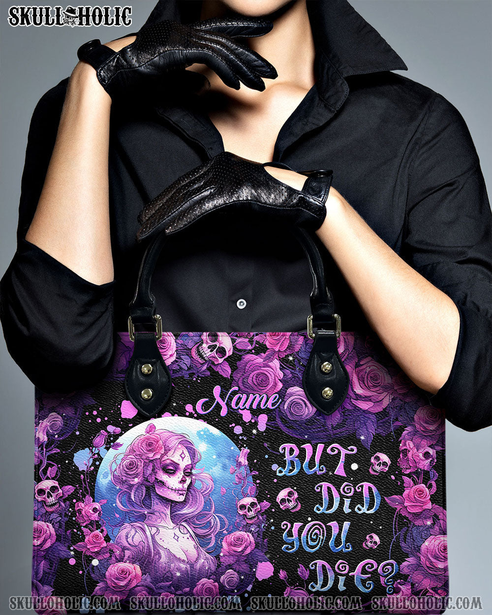 BUT DID YOU DIE LEATHER HANDBAG - TLNT2607244