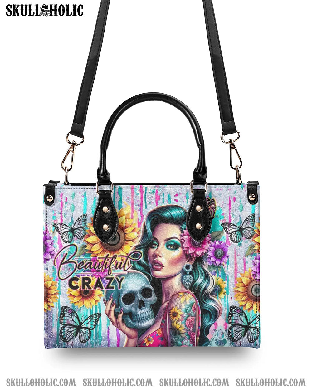 BEAUTIFUL CRAZY LEATHER HANDBAG - YHLT0706244