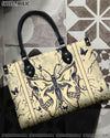 SKULL BUTTERFLY LEATHER HANDBAG - YHHN0711244