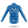 Bike Forever - Blue - Men's Cycling Kit