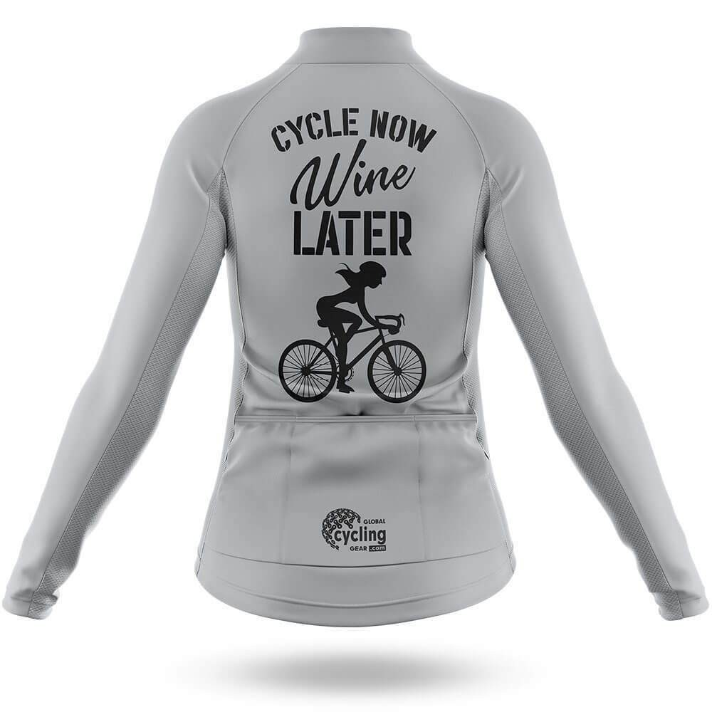 Cycle Now Wine Later - Women's Cycling Kit
