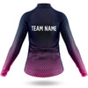 Custom Team Name S1 Pink - Women's Cycling Kit