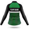 Custom Team Name M6 Green - Women's Cycling Kit