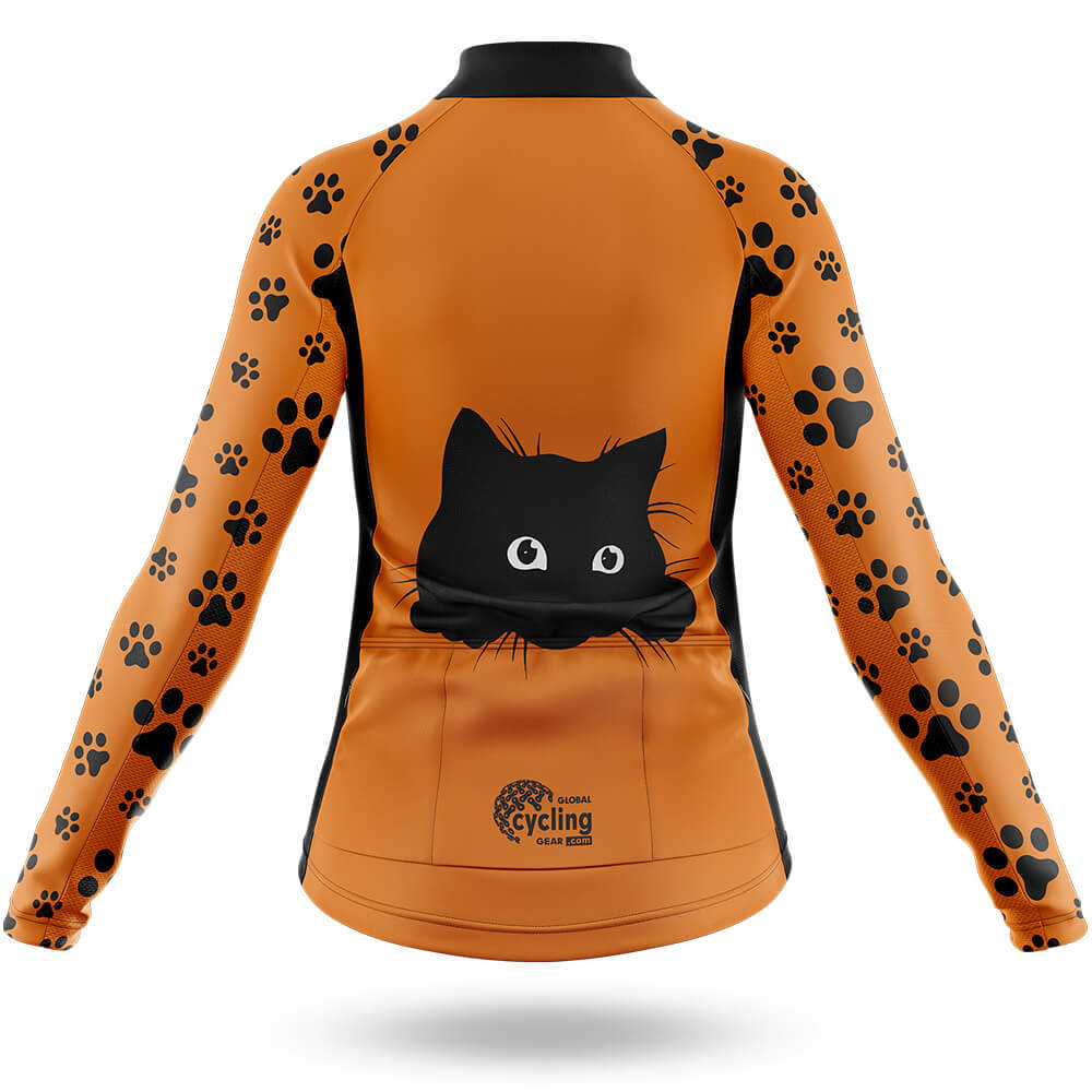 Peek A Boo Cat - Women's Cycling Kit