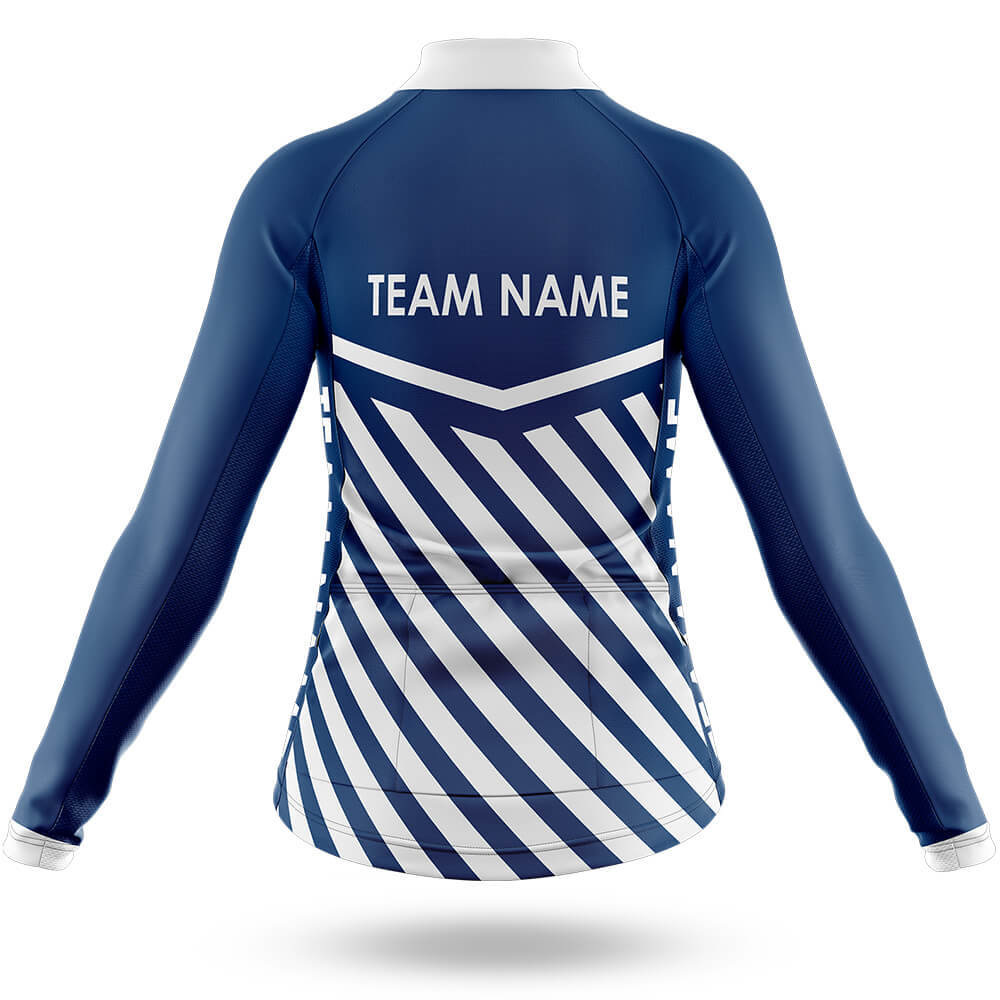 Custom Team Name M3 Navy - Women's Cycling Kit