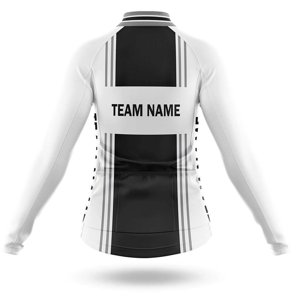 Custom Team Name M4 Black - Women's Cycling Kit