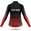 Custom Team Name S1 Red - Women's Cycling Kit