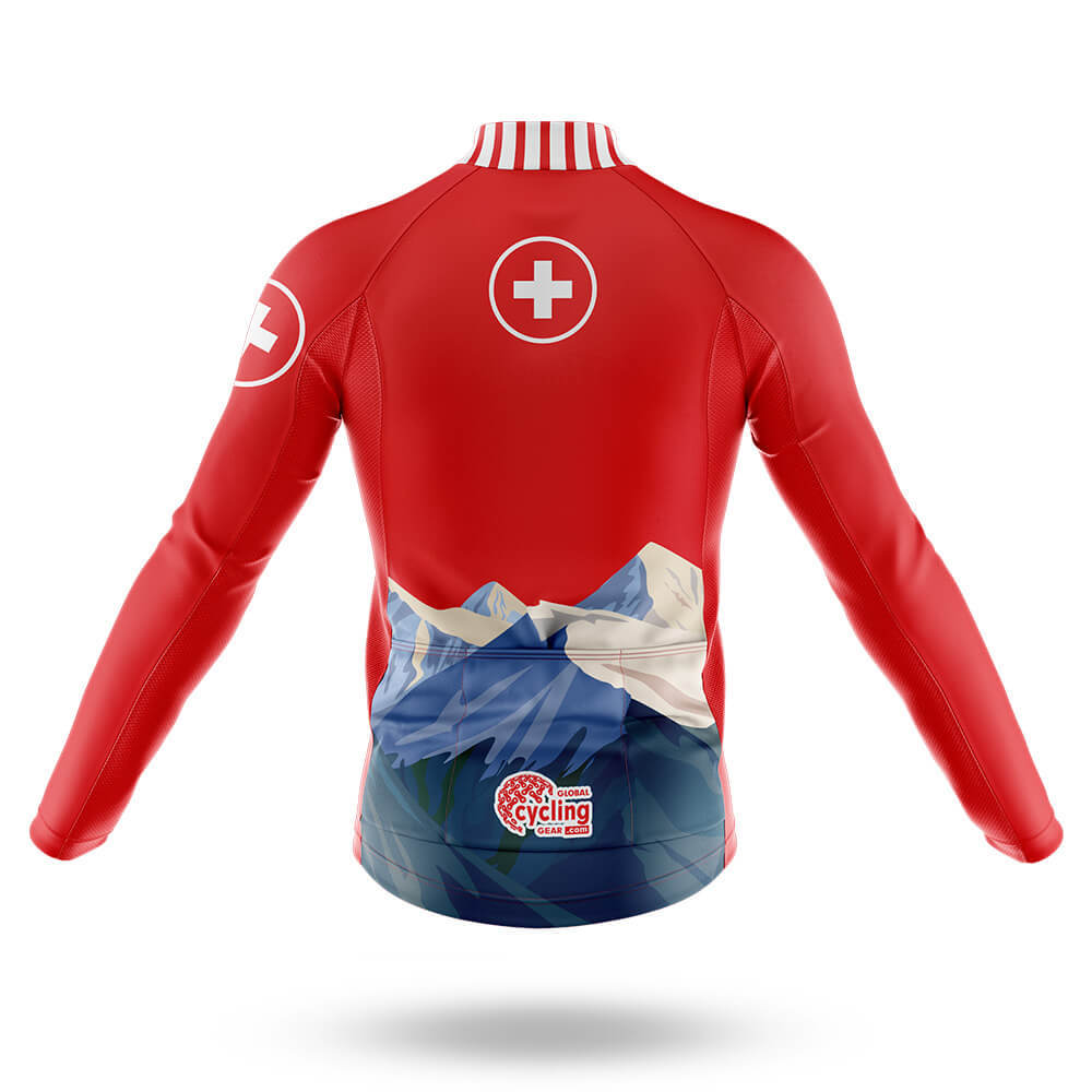 Swiss Alps Switzerland - Men's Cycling Kit