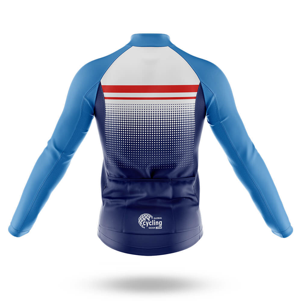 Blue Red - Men's Cycling Kit