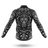 Black Tattoo Cycling Jersey - Men's Cycling Kit