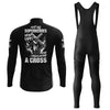 Jesus Cross Men's Cycling Jersey Set, Road Bike Cycling Kit for Men, Biking Outfit, Bicycle Suit, Team Racing Uniform
